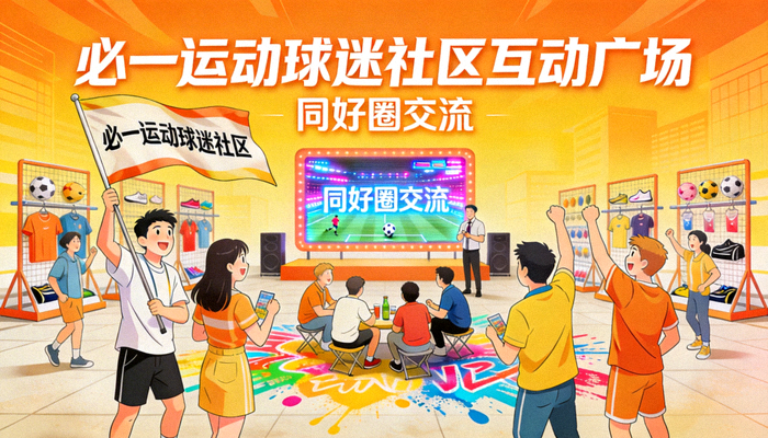必一运动球迷社区互动广场与同好圈交流